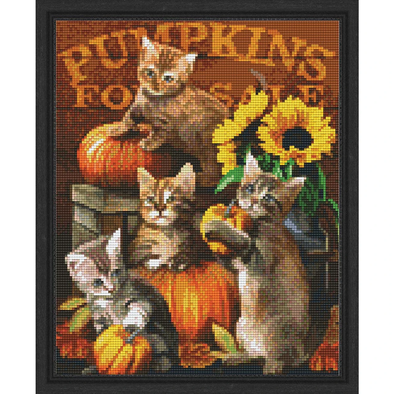 PixelHobby Autumn Kittens Mosaic Art Kit 1 PixelHobby Autumn Kittens Mosaic Art Kit