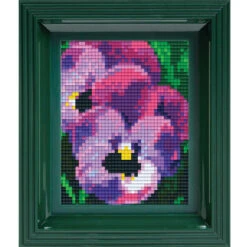 PixelHobby Purple Pansies Mosaic Art Kit
