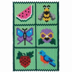 Herrschners Spring Sampler Pony Bead Kit