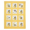 Herrschners Once Upon A Moonbeam Kid's Quilt Blocks Stamped Cross-Stitch