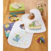 Herrschners Sailing To Dreamland Baby Bibs Stamped Cross-Stitch Kit
