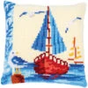 Vervaco Sailboat With Seagulls Needlepoint Kit