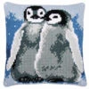 Vervaco Penguins Pillow Cover Needlepoint Kit