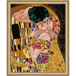 Orchidea The Kiss Needlepoint Canvas