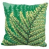 Collection D'Art Green Fern Pillow Cover Needlepoint Kit
