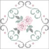 Herrschners Alexandra Quilt Blocks Stamped Cross-Stitch