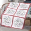Herrschners Adaline Quilt Blocks Stamped Cross-Stitch Or Stamped Embroidery