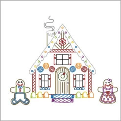 Aunt Martha's Christmas Bliss Transfers & Towels Iron-On Transfer Kit