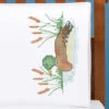 Herrschners Woodland Mallard Pillowcase Pair Stamped Cross-Stitch