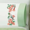 Herrschners Garden Hummingbird Pillowcase Pair Stamped Cross-Stitch