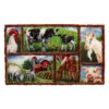 Herrschners Country Farm Montage Latch Hook Kit