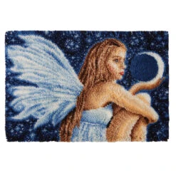 Herrschners Fairy Moonlight Latch Hook Kit