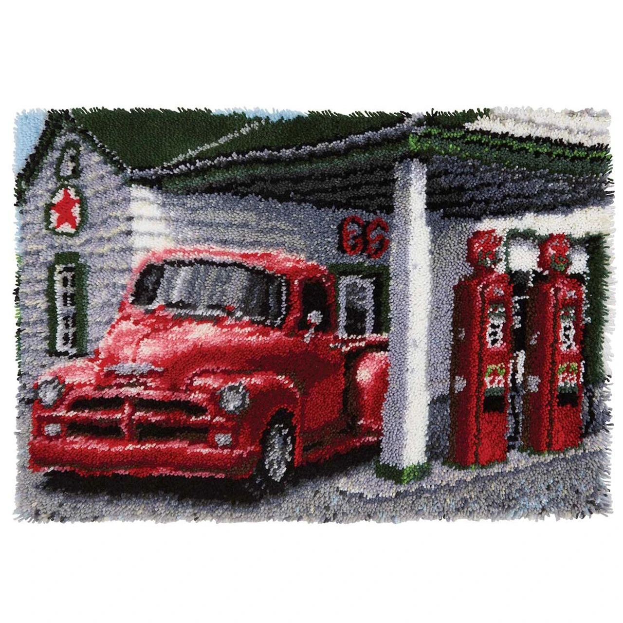 Herrschners Fill 'Er Up! Latch Hook Kit 1 Herrschners Fill 'Er Up! Latch Hook Kit