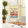 Herrschners Land Of Liberty Porch Flag Stamped Cross-Stitch Kit
