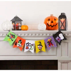 Herrschners Halloween Banner II Felt & Sequin Kit