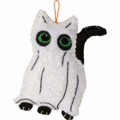 Bucilla Halloween Cats Felt & Sequin Kit -PremierCraft Sales Store 179649 4 12076.1693418411