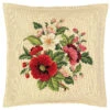 Eva Rosenstand Poppies Pillow Cover Counted Cross-Stitch Kit