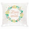 Herrschners Live Wild Pillow Cover Counted Cross-Stitch Kit