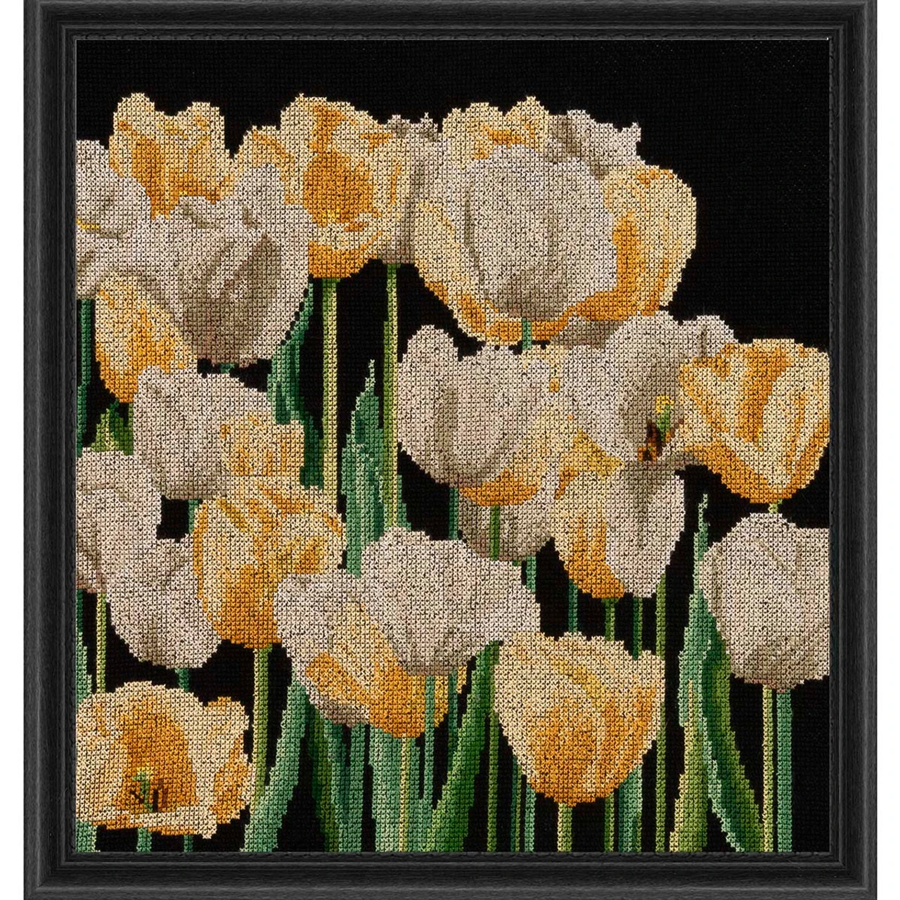 Thea Gouverneur Dutch Tulips Counted Cross-Stitch Kit 1 Thea Gouverneur Dutch Tulips Counted Cross-Stitch Kit