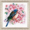 Vervaco Bird & Blossom Counted Cross-Stitch Kit