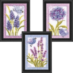 Vervaco Floral Whispers Counted Cross-Stitch Kit