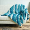 Bernat Striped C2C Crochet Blanket Kit