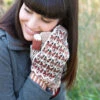 Patons Fox In The Snow Mittens Knit Kit