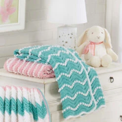 Herrschners Triple Ripple Baby Blankets Crochet Kit -PremierCraft Sales Store 244086 3 60496.1693432088