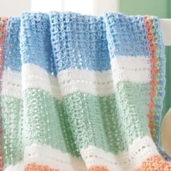 Herrschners Lollipops Baby Blanket Crochet Kit -PremierCraft Sales Store 244256 3 11838.1693432176