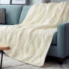 Bernat Twisted Stitch Blanket Knit Kit
