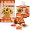 Fall Welcome Set Plastic Canvas