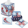 Herrschners Stars & Stripes Set Plastic Canvas