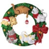 Bucilla Holiday Housecats Felt & Sequin Kit