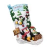Bucilla Penguins At Play Stocking Kit