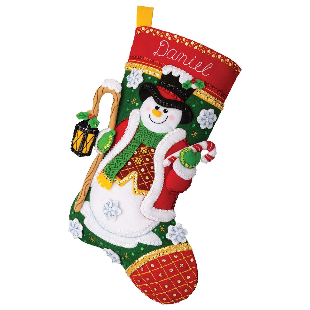 Bucilla Light Up The Holidays Stocking Kit 1 Bucilla Light Up The Holidays Stocking Kit