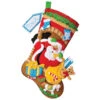 Bucilla Fireplace Folly Stocking Kit