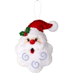 Bucilla Holiday Favorites Felt & Sequin Kit -PremierCraft Sales Store 501577 3 92998.1693457060