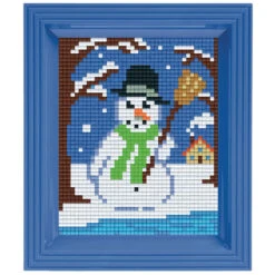 PixelHobby Snowman Starter Mosaic Art Kit