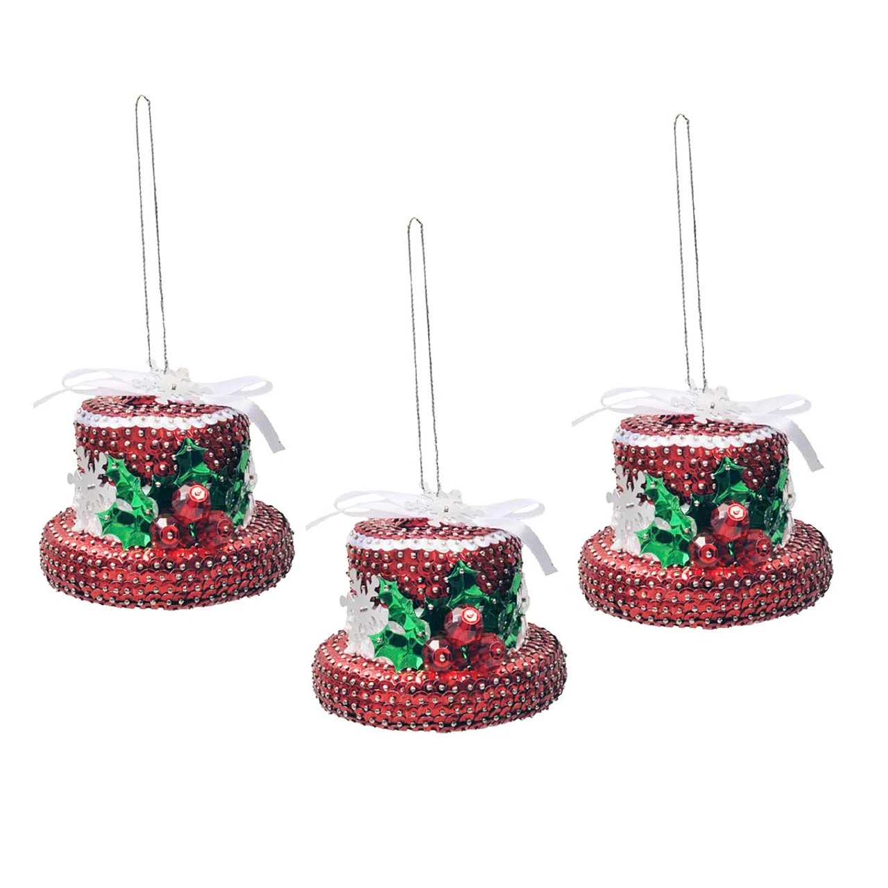 Sunrise Craft & Hobby Snowtime Top Hat Ornament Kit 1 Sunrise Craft & Hobby Snowtime Top Hat Ornament Kit