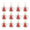 Sunrise Craft & Hobby Red Angels On High Ornament Kit