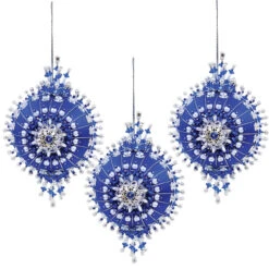 Sunrise Craft & Hobby Azure Burst Ornament Kit