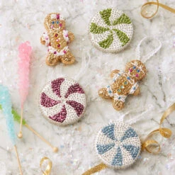 Sunrise Craft & Hobby Gingerbread & Sweets Ornament Kit