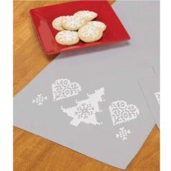 Herrschners Christmas Wonderland Table Runner Stamped Cross-Stitch