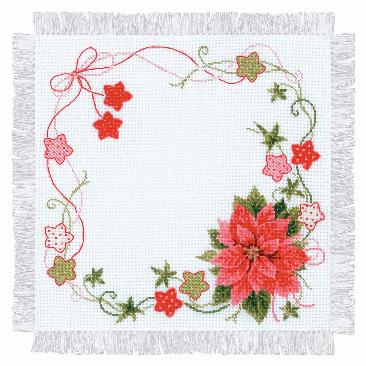 RIOLIS Christmas Table Topper Counted Cross-Stitch Kit 1 RIOLIS Christmas Table Topper Counted Cross-Stitch Kit