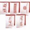 Herrschners Christmas Redwork Pillowcase Pairs Stamped Cross-Stitch