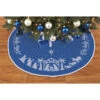 Herrschners Holy Night Tree Skirt Stamped Cross-Stitch Kit