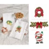 Herrschners Christmas Terry Towels Set Stamped