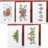 Herrschners Homespun Holiday Pillowcase Collection Stamped Cross-Stitch