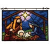 Herrschners Stained Glass Nativity Latch Hook Kit