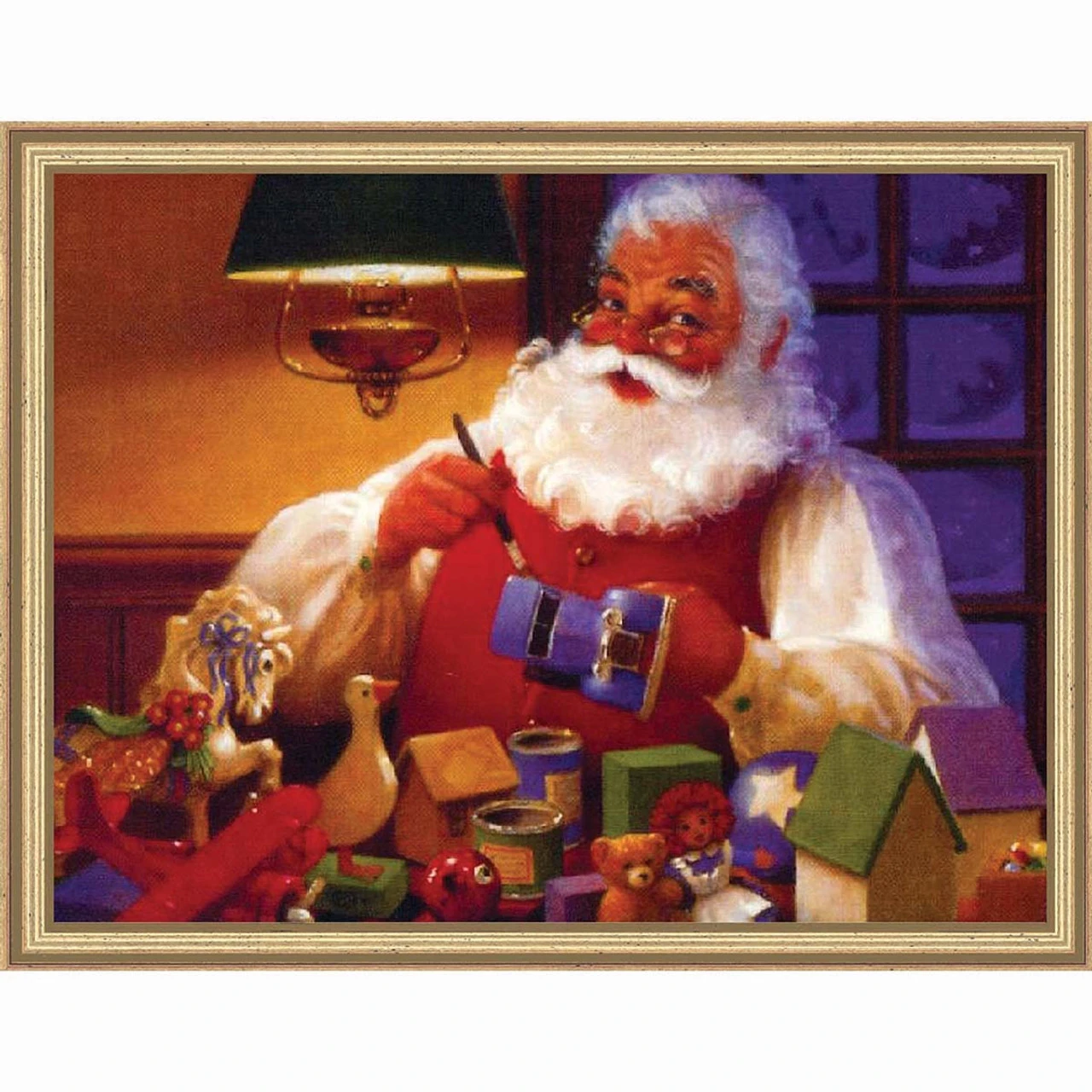 Sunrays Creations Needlearts Santa's Keeping Busy Chart Counted Cross-Stitch Chart 1 Sunrays Creations Needlearts Santa's Keeping Busy Chart Counted Cross-Stitch Chart